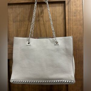 Zara Studded Grey Purse
